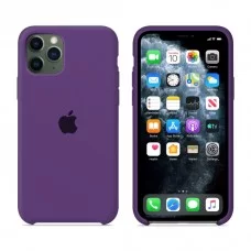 Силиконовый чехол Apple Silicone Case Purple для iPhone 11Pro
